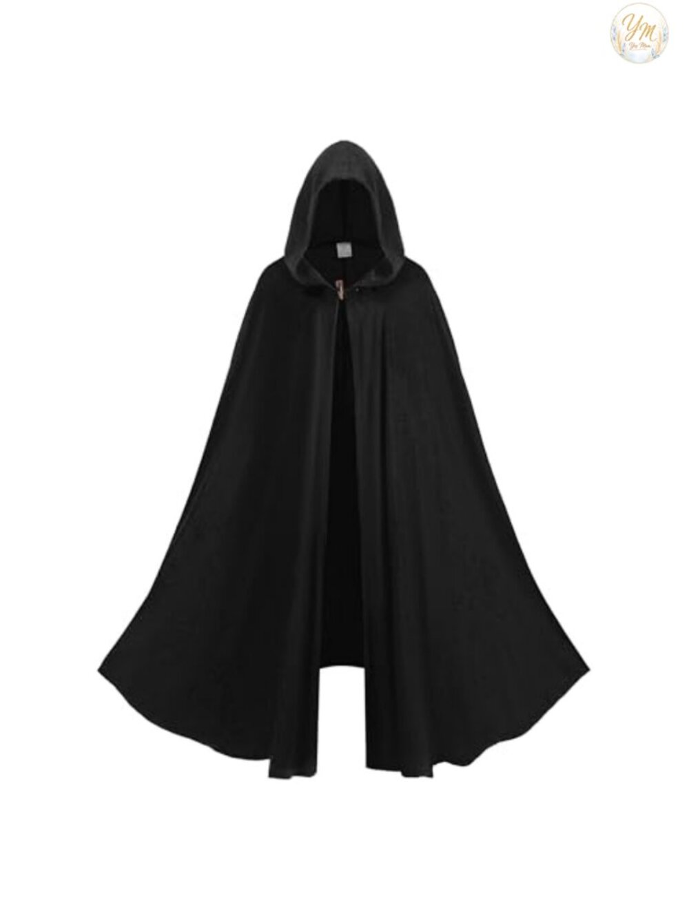 Velvet Renaissance Cloak with Hood Bull Horn Buckle Medieval Costume Cape